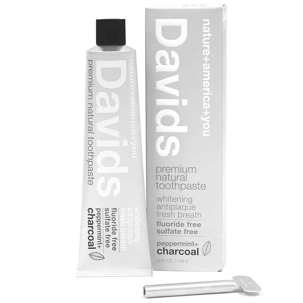 Davids Natural Charcoal toothpaste