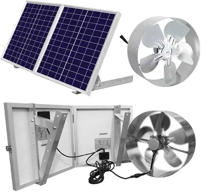 ECO-WORTHY 25W Solar Powered Attic Ventilator