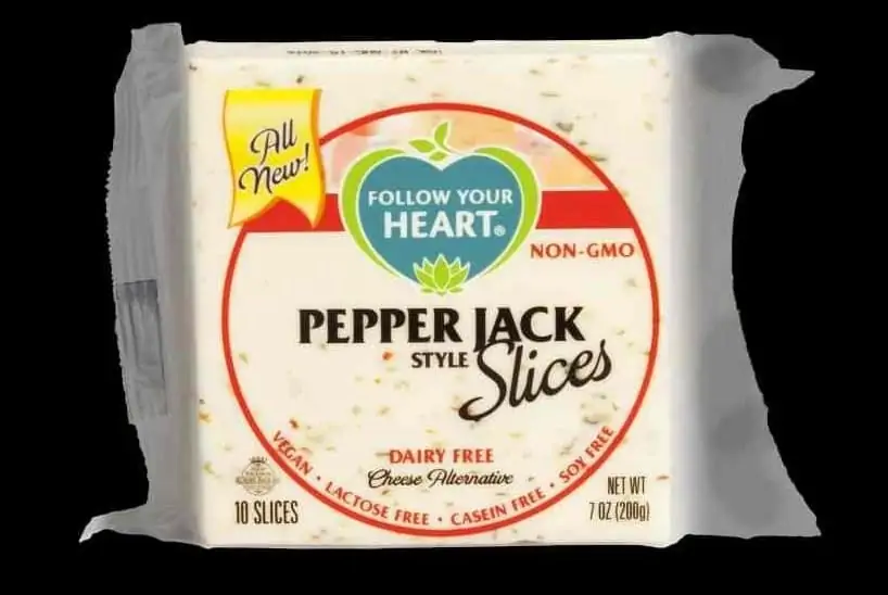 Follow Your Heart Pepper Jack Style Slices Cheese Alternative