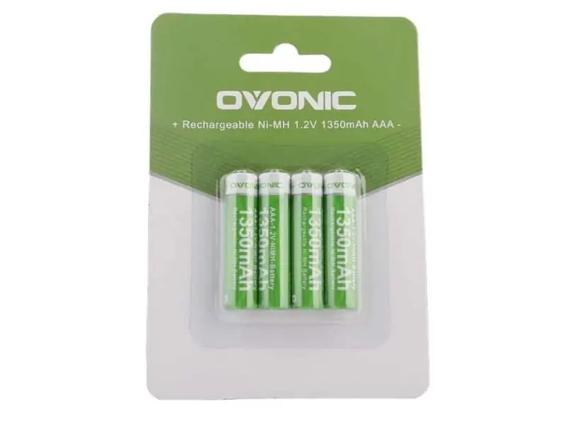 Ovonic Rechargeable AAA Batteries