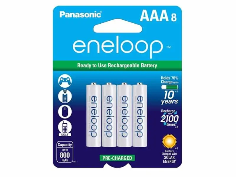Panasonic Eneloop AAA Batteries