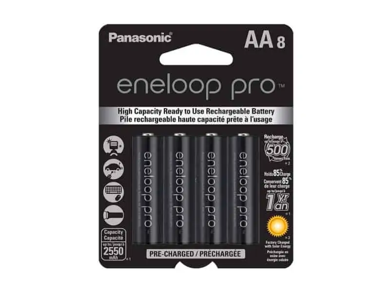 Panasonic Eneloop Pro Batteries