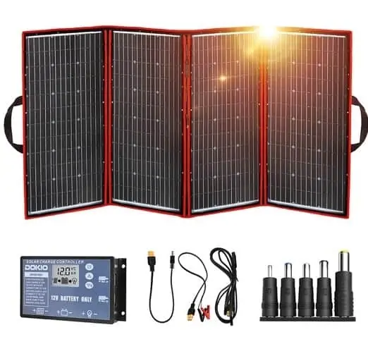 DOKIO 300W Portable Solar Panel Kit